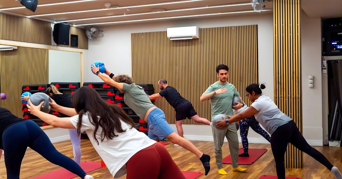 Rinto fitness pilates class